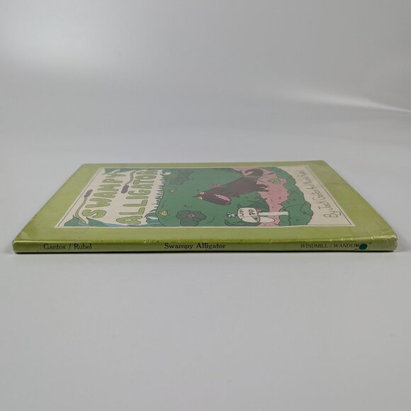 Swampy Alligator Hardcover 1st Edition 1980 Ex-Library Book - Picture 3 of 14